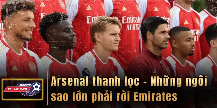 Arsenal thanh lọc - Những ngôi sao lớn phải rời Emirates