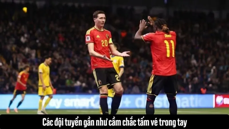 Cục diện vòng loại châu Âu sau lượt trận mới nhất