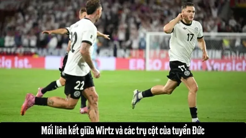 Mối liên kết giữa Wirtz và các trụ cột của tuyển Đức