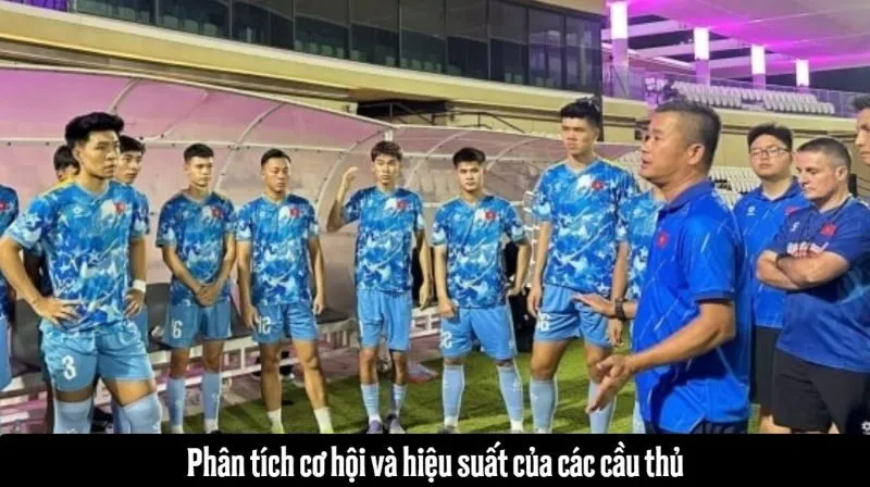 Phân tích hiệu suất cầu thủ U22 Việt Nam